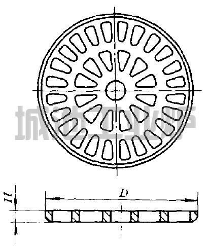 井式氣體滲碳爐用爐柵