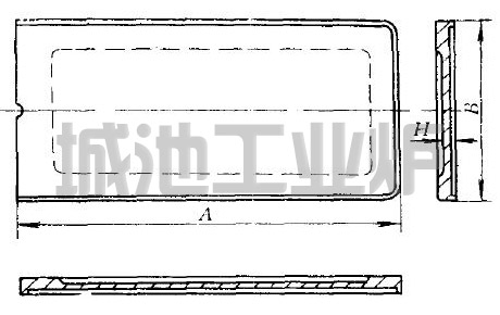 RX型箱式電阻爐用底板